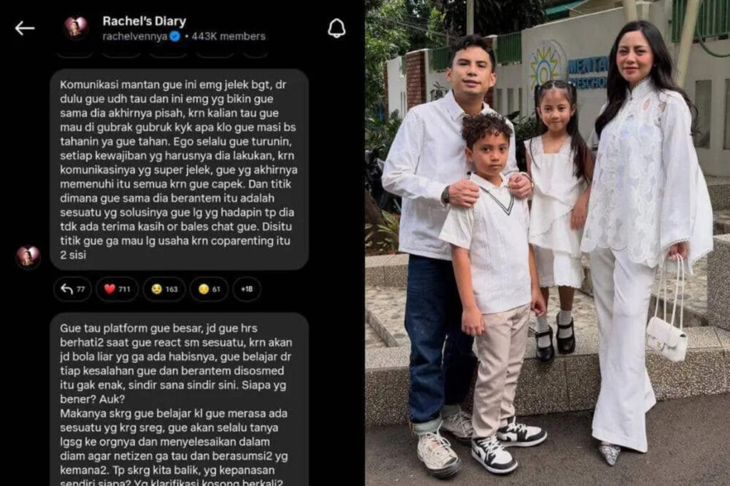 Dulu Kompak Co-Parenting, Kini Memanas! Awal Mula Konflik Rachel Vennya dan Okin Terbongkar